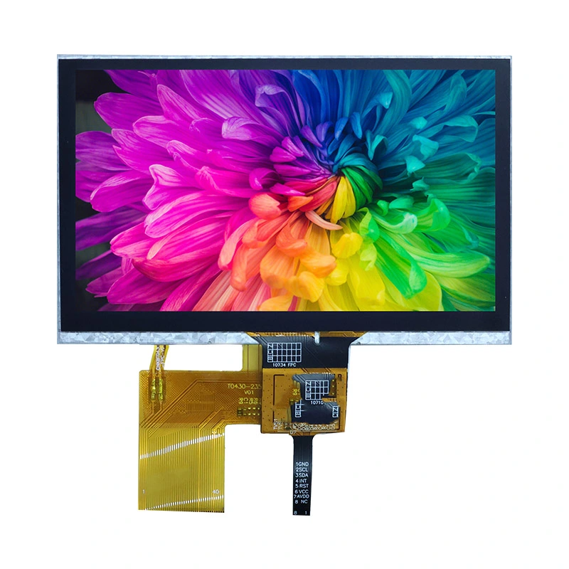 وحدة عرض IPS 4.3 بوصة TFT LCD 480*272 RGB