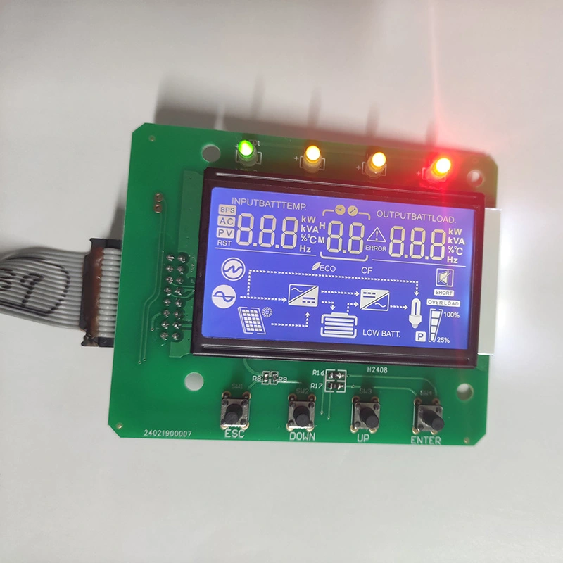 وحدة عرض شاشة LCD أحادية اللون